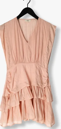 lichtroze suncoo mini jurk cyana