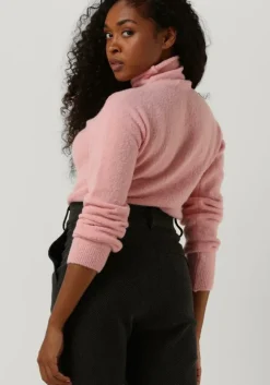 lichtroze vanilia trui prosecco turtle neck