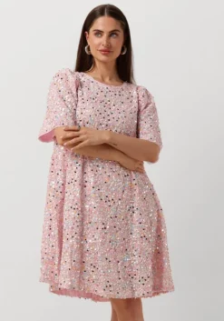 lichtroze y.a.s. mini jurk yasprima ss dress