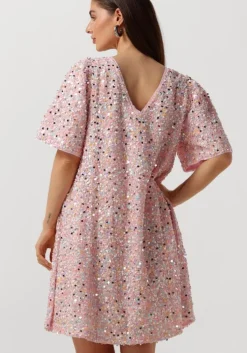 lichtroze y.a.s. mini jurk yasprima ss dress