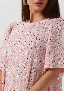 lichtroze y.a.s. mini jurk yasprima ss dress