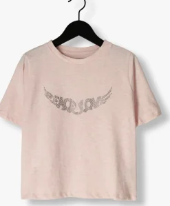 lichtroze zadig & voltaire t-shirt x60312