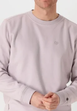 lila cast iron trui long sleeve r-neck regular fit twill