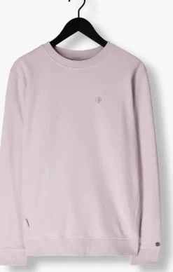 lila cast iron trui long sleeve r-neck regular fit twill