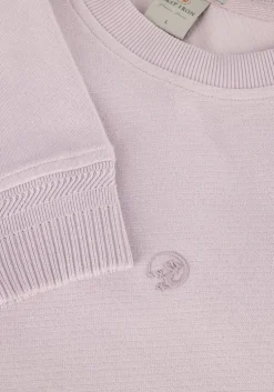 lila cast iron trui long sleeve r-neck regular fit twill