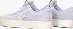 lila converse lage sneakers star player 76 ox