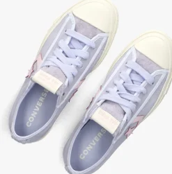 lila converse lage sneakers star player 76 ox