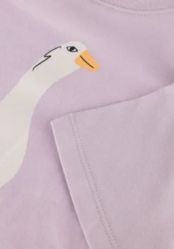 lila jelly mallow t-shirt duck t-shirt