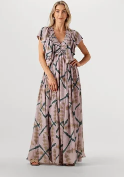 lila mes demoiselles maxi jurk orma