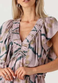 lila mes demoiselles maxi jurk orma