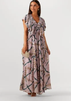 lila mes demoiselles maxi jurk orma