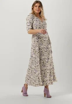 lila minimum maxi jurk miraly