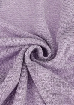 lila minus t-shirt liva puff sleeve metallic knit pullover