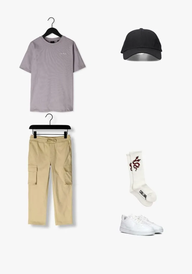 lila nik & nik t-shirt base logo t-shirt