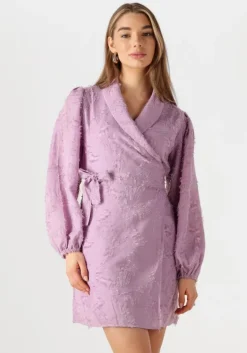 lila notre-v mini jurk nv-fortune