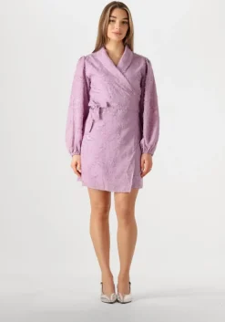 lila notre-v mini jurk nv-fortune