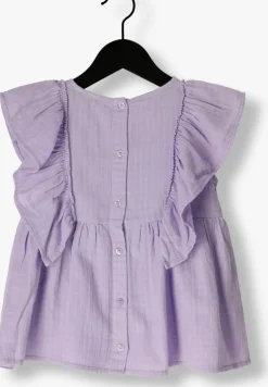 lila petit blush blouses ruffle blouse