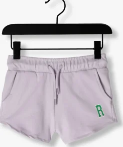 lila raizzed korte broek auston