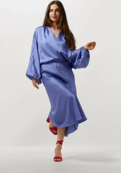 lila resort finest blouses satin balloon blouse