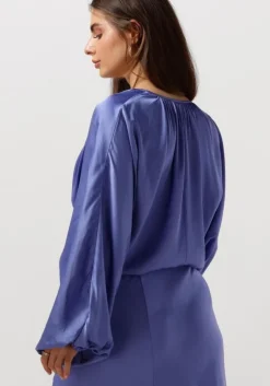 lila resort finest blouses satin balloon blouse