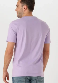 lila scotch & soda t-shirt seasonal core - regular fit lo