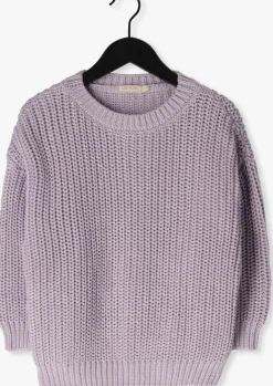 lila yuki kidswear trui chunky knitted sweater