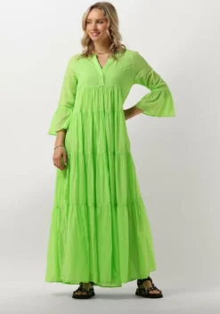 lime devotion maxi jurk manousia