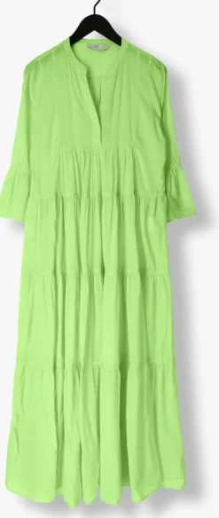 lime devotion maxi jurk manousia