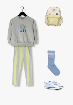 lime sproet & sprout legging legging block stripes