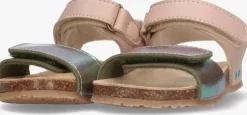 metallic bunniesjr platte sandalen bimi beach