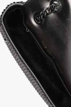 metallic kurt geiger london schoudertas kensington chainmail