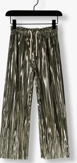 metallic like flo pantalon fenna flo plisse pants