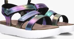 metallic mexx platte sandalen paddy pebble