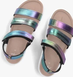 metallic mexx platte sandalen paddy pebble