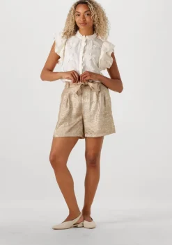 metallic summum korte broek short metallic lamee