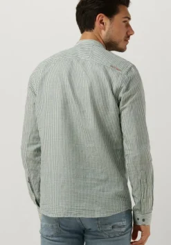 mint cast iron t-shirt long sleeve shirt co li dobby stripe