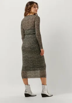 mint catwalk junkie midi jurk dr moss flowers mesh