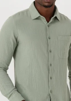 mint dstrezzed casual overhemd axton shirt
