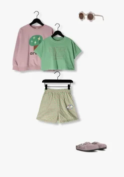 mint jelly mallow korte broek play checked woven short