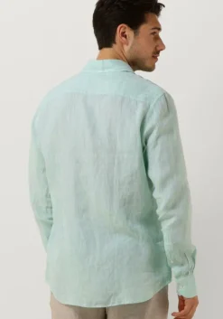 mint profuomo casual overhemd shirt x-cutaway sc linnen