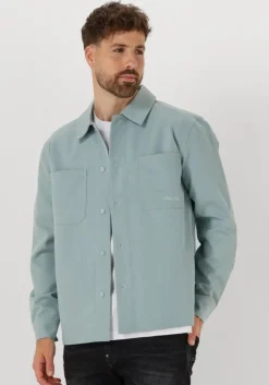 mint pure path casual overhemd loose fit longsleeve shirts