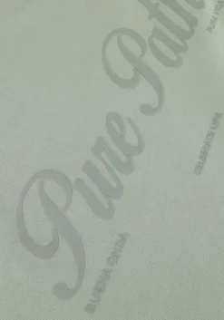 mint pure path sweater loose fit crewneck ls sweaters