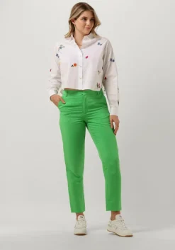 mint scotch & soda pantalon lowry - mid rise slim summer event trousers