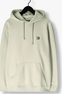 mint tommy jeans sweater tjm reg badge hoodie ext