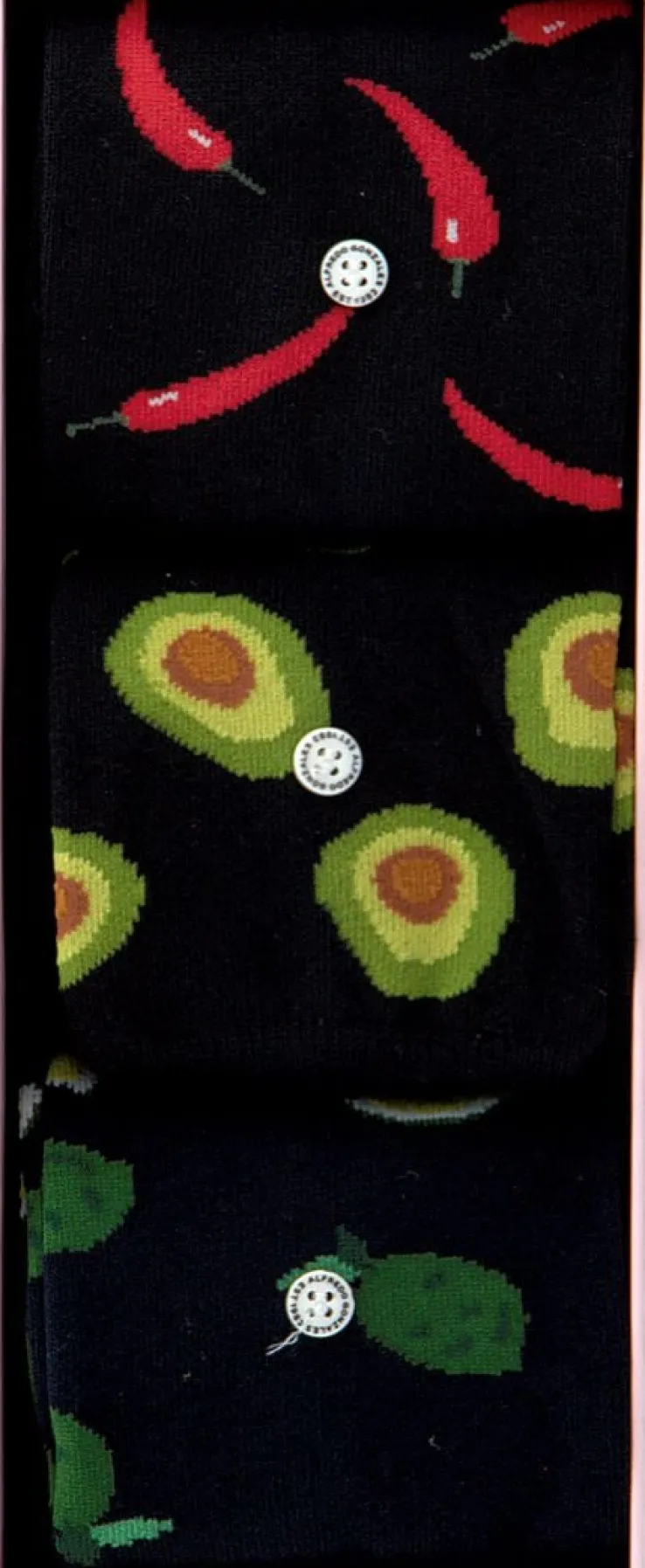 multi alfredo gonzales sokken food box