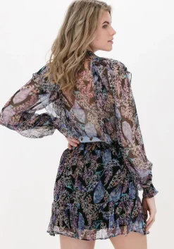 multi alix the label blouses animal leaves top