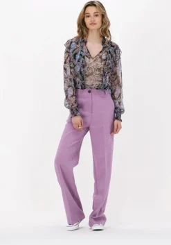 multi alix the label blouses animal leaves top