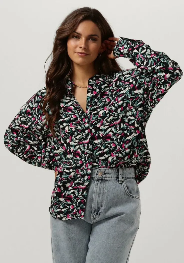 multi alix the label blouses scathy flower dress