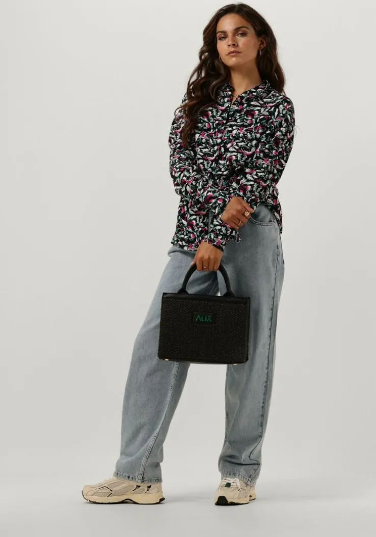 multi alix the label blouses scathy flower dress