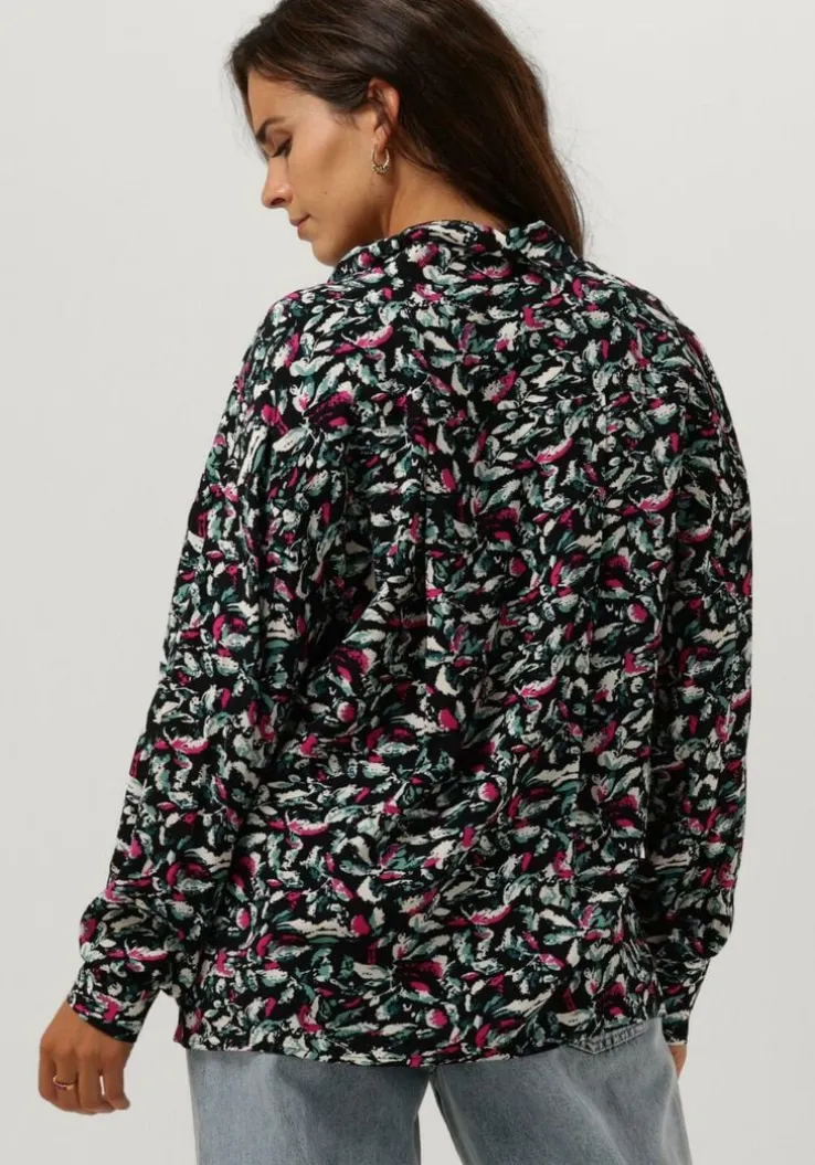 multi alix the label blouses scathy flower dress